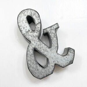 Hobby Lobby metal & hanging wall decor